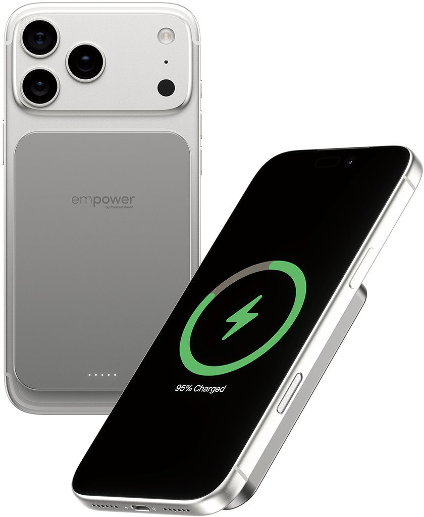 Power bank PanzerGlass Empower Bank, 5000mAh, 20W, gri