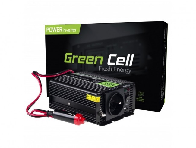 Konvertues Green Cell 12V to 230V, 150W
