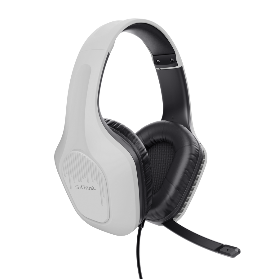 Kufje Trust Gaming GXT 415W, të bardha