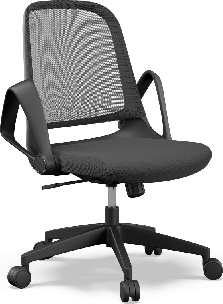 Karrige zyre SENSE7 Sopty, e zezë