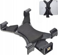 Mbajtës tablet për tripod STRADO, filet 1/4", i zi