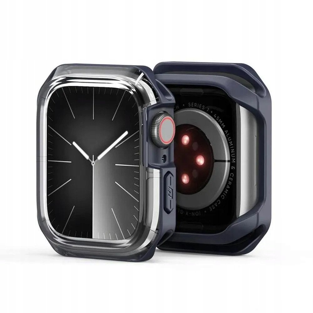 Kllapë mbrojtëse Dux Ducis Tamo për Apple Watch Series 10 42mm, transparente, gri