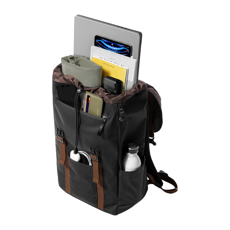 Shpinore laptopi Tomtoc VintPack TA1, 15.6", rezistente ndaj ujit, e zezë