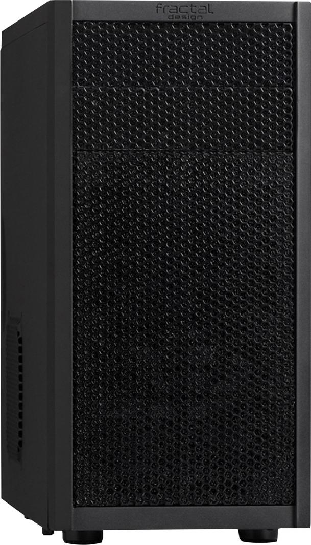 Kuti kompjuteri Fractal Design Core 1000, MIDI Tower, USB 3.0, e zezë