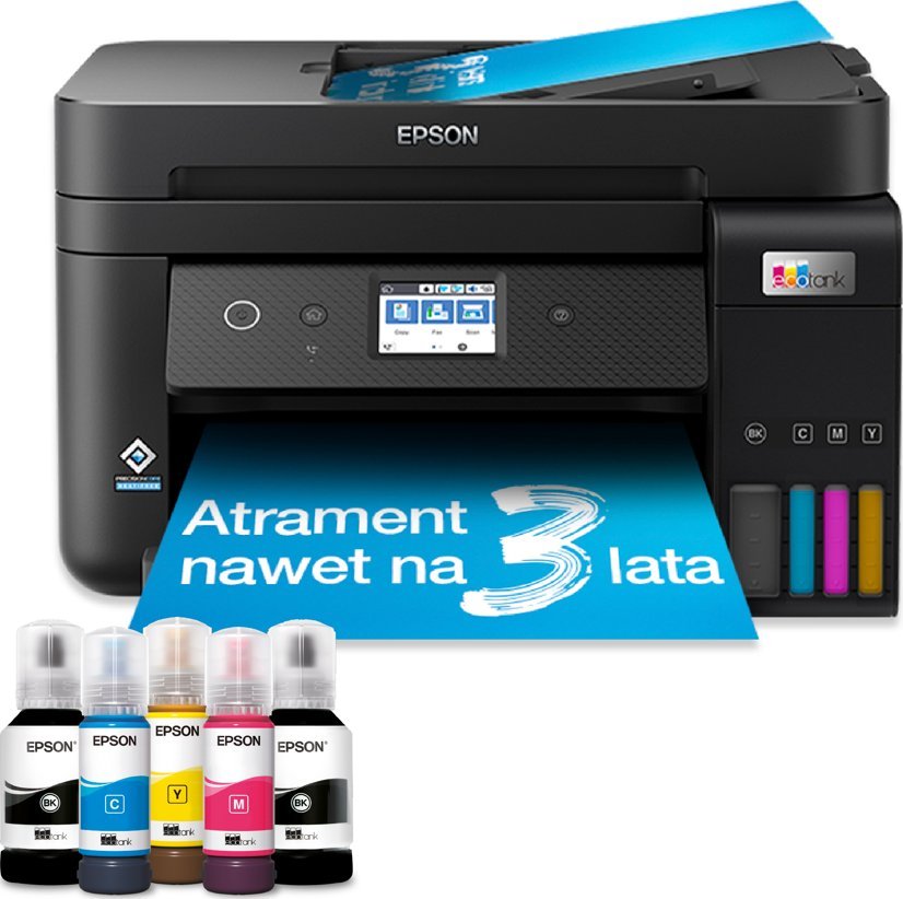 Pajisje multifunksionale Epson EcoTank L6290, printim skanimi kopjim, ADF, me ngjyra