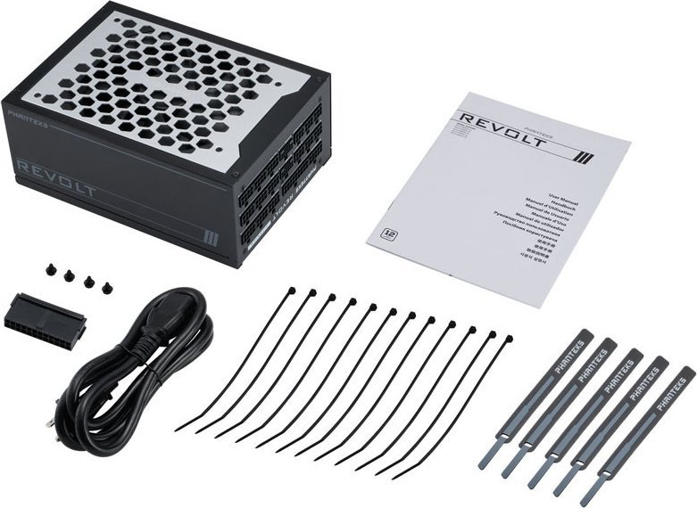 Burim energjie Phanteks Revolt PH-P1600TR_BK01C ATX 3.0, 1600W