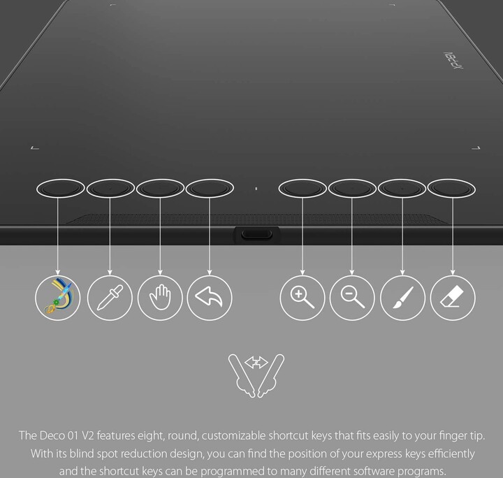 Tablet për grafikë XP-PEN Deco 01 (v2)