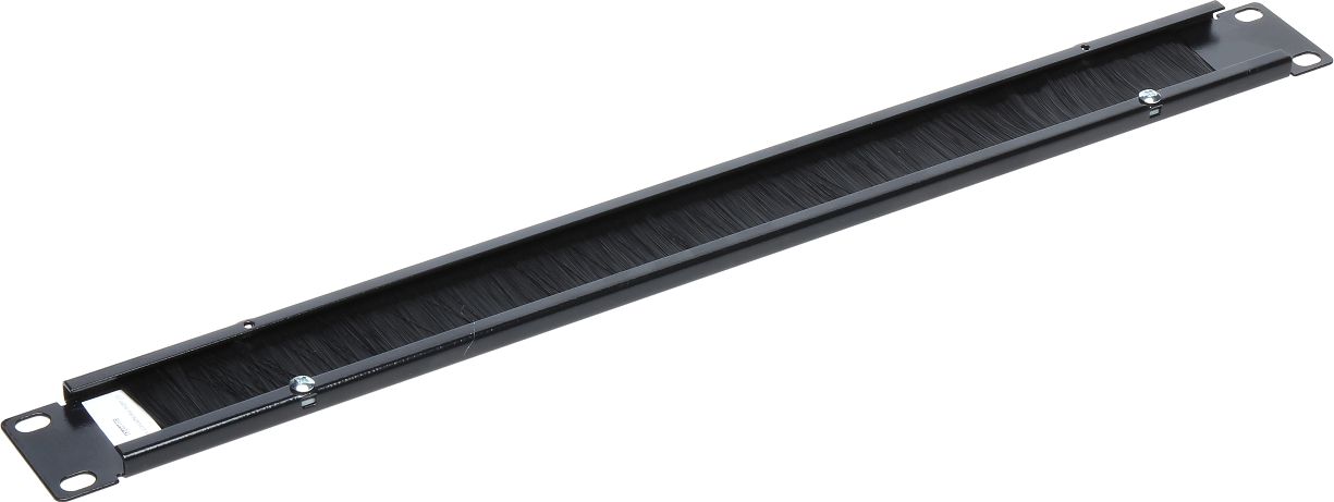 Panel kabinete RACK Delta A19-PK, 19", me furça kabllosh, i zi