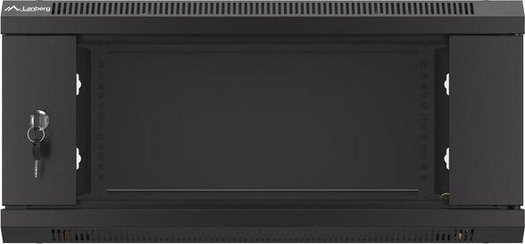 Kabinet Lanberg për montim në mur, 19" 4U (modeli WF01-6604-10B)
