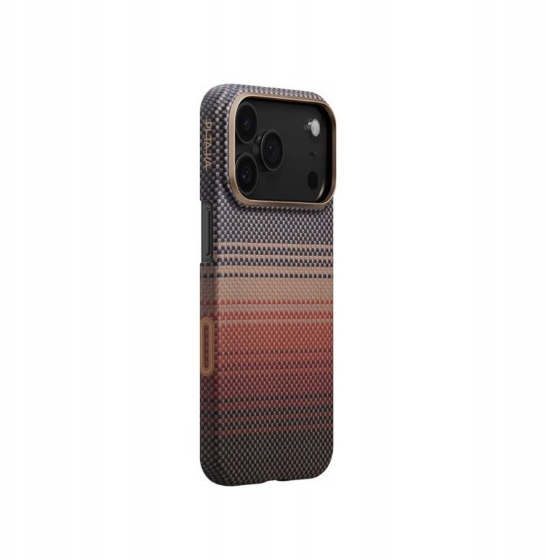 Kllëf telefoni PITAKA Ultra Slim, për iPhone 17 Pro, Sunset