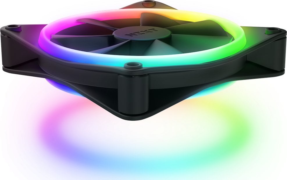 Set ftohësish NZXT F120 RGB Duo, 3 copë, të zinj