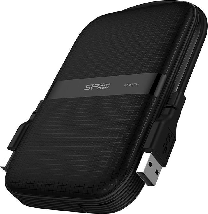 Hard disk i jashtëm Silicon Power Armor A60, 5TB, USB 3.1, i zi jeshil