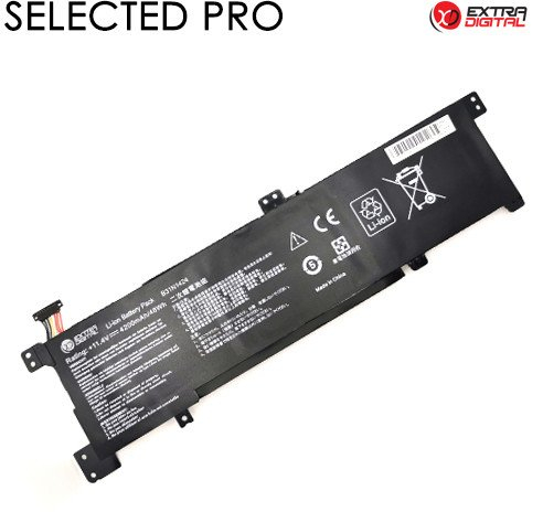 Bateri notebook ASUS B31N1424, 4200mAh, Li-Poly, e zezë