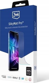 Folie mbrojtëse matte 3MK Silky Matt Pro për Samsung Galaxy A36 A56, vetëshëruese, transparente
