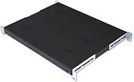 Raft fiks për rack APC, 1U, kapacitet 114kg, i zi
