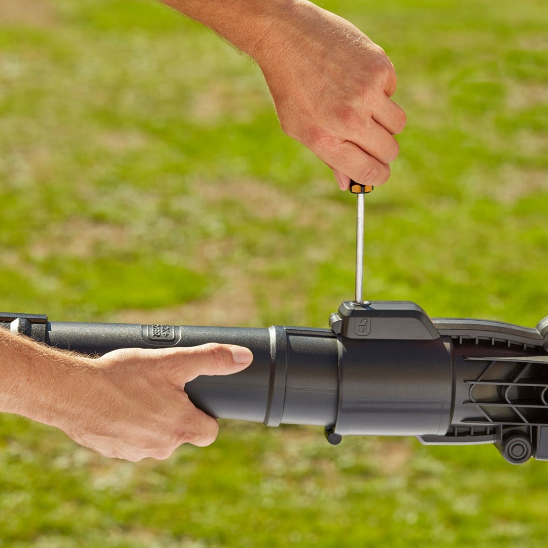 Fshesë kopshti Black&Decker BEBLV300, 3000W, thithëse dhe fryrëse, portokalli