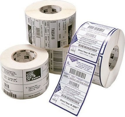 Etiketa Zebra Z Perform 1000T, 85x55mm, 12 copë, të bardha