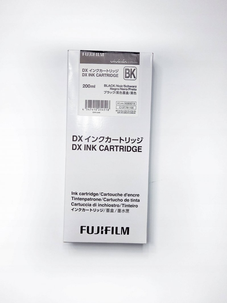Kartushë boje Fujifilm DX Ink Cartridge, 200 ml, e zezë