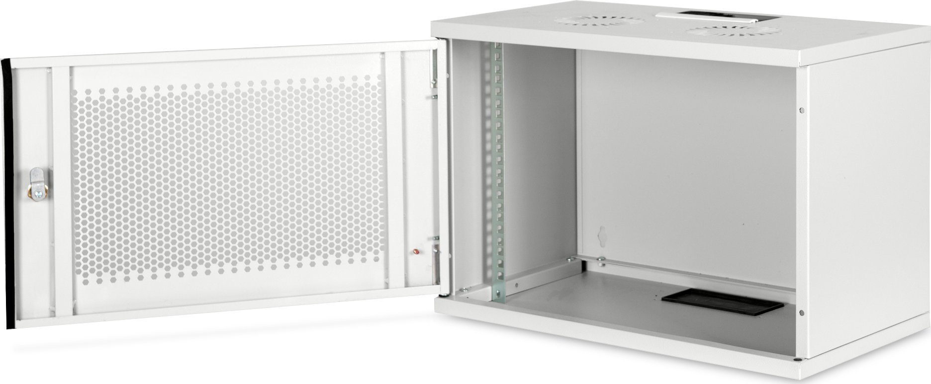 Kabinet muror rrjeti Digitus Wall Cabinet 19", 7U, çelik, gri