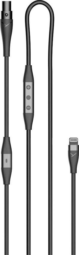 Kabllo audio Beyerdynamic PRO X, mini XLR në Lightning, 1.6m, e zezë