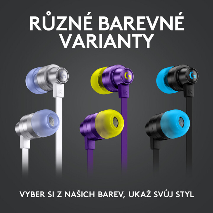 Dëgjuese Logitech G333, vjollcë