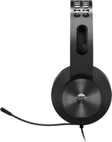 Kufje Lenovo H500 Pro 7.1 (GXD0T69864), 20Hz-20kHz, Mini Jack 3.5mm, me kabllo, të zeza
