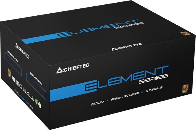 Burim energjie Chieftec Element ELP-600S ATX, 600W
