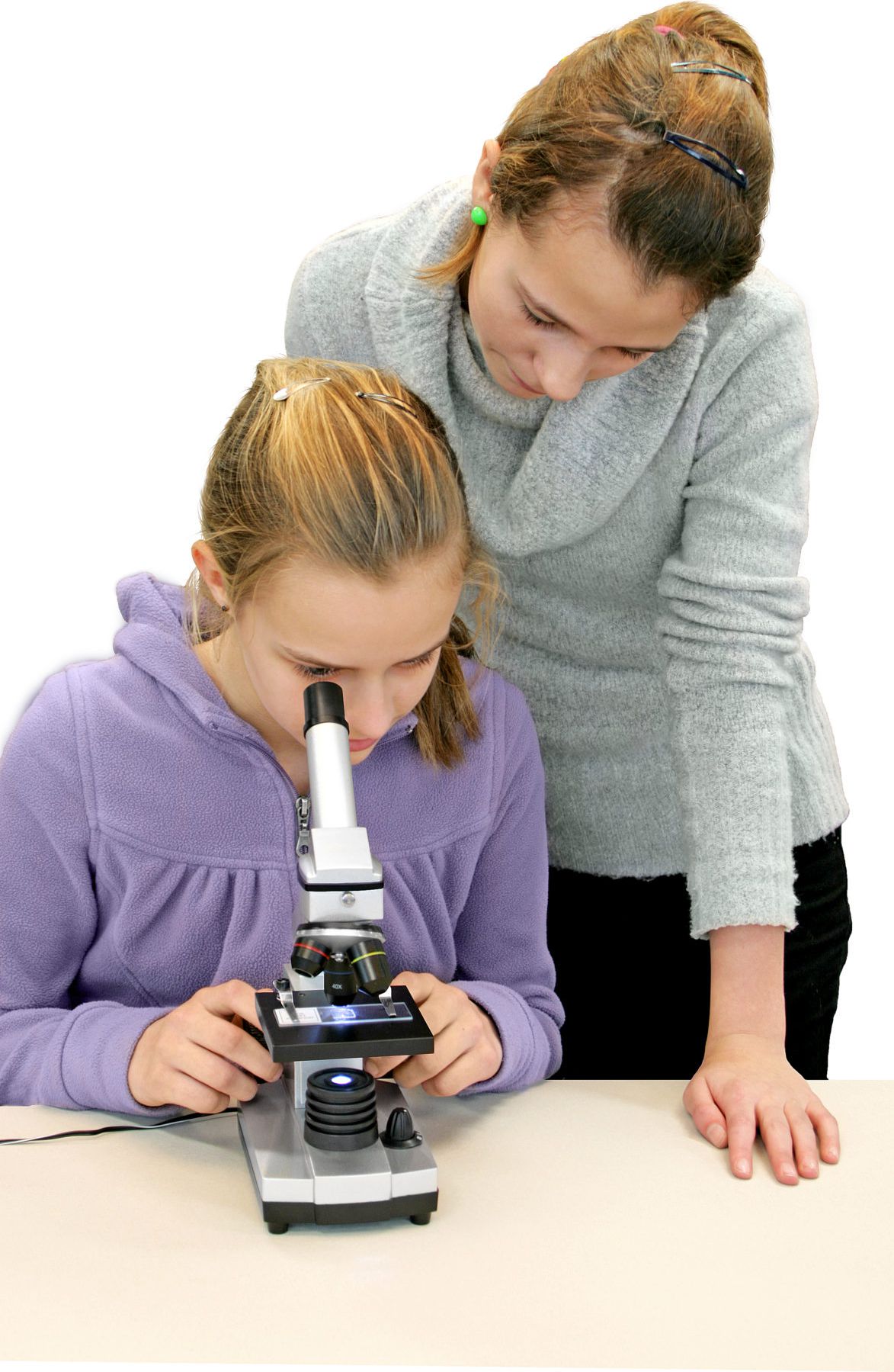 Mikroskop Bresser Biolux CEA USB, 40 1024x, set edukativ