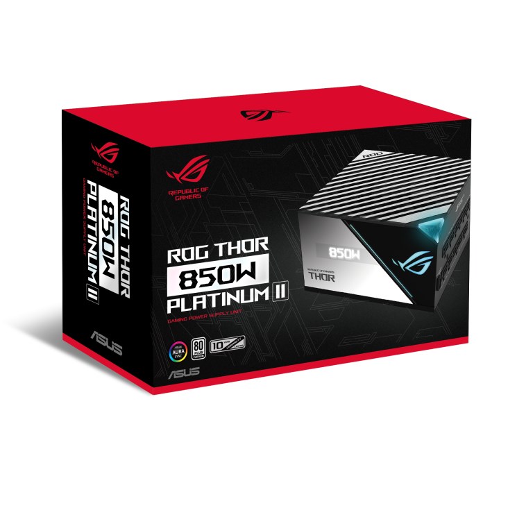 Burim energjie ASUS ROG THOR 850W Platinum II, 20+4 pin ATX, 850 W