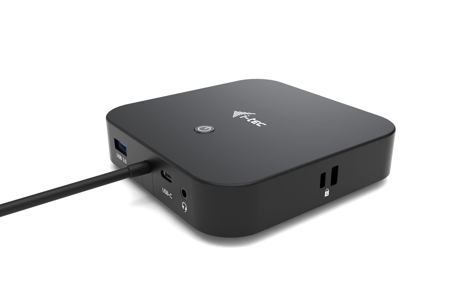 Stacion lidhës i-tec USB-C HDMI DP, 100W, i zi