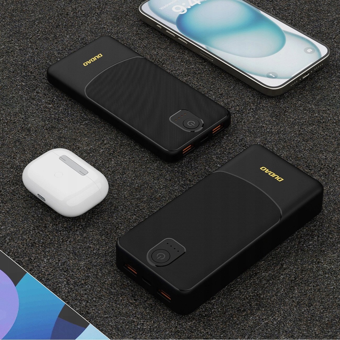 Powerbank Dudao K10, 10000mAh, 12W, црна
