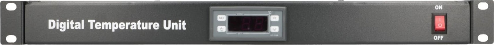 Termostat rack Extralink 19", për kabinet RACK 19", i bardhë