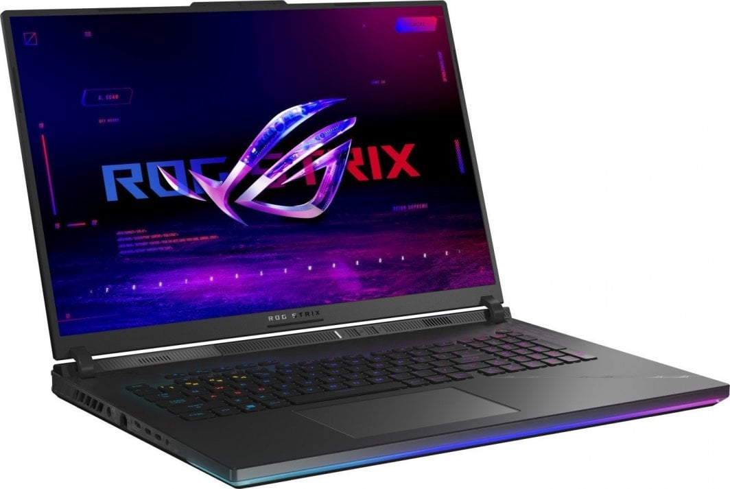 Laptop ASUS ROG Strix SCAR, 18" 240 Hz, Intel Core i9 13980HX, 32 GB RAM, 1 TB SSD, NVIDIA GeForce RTX 4080, i zi