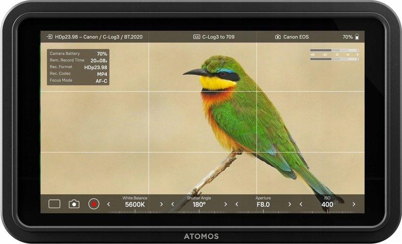 Monitor video Atomos Shinobi II, 5.2", Full HD HDR, HDMI, i zi