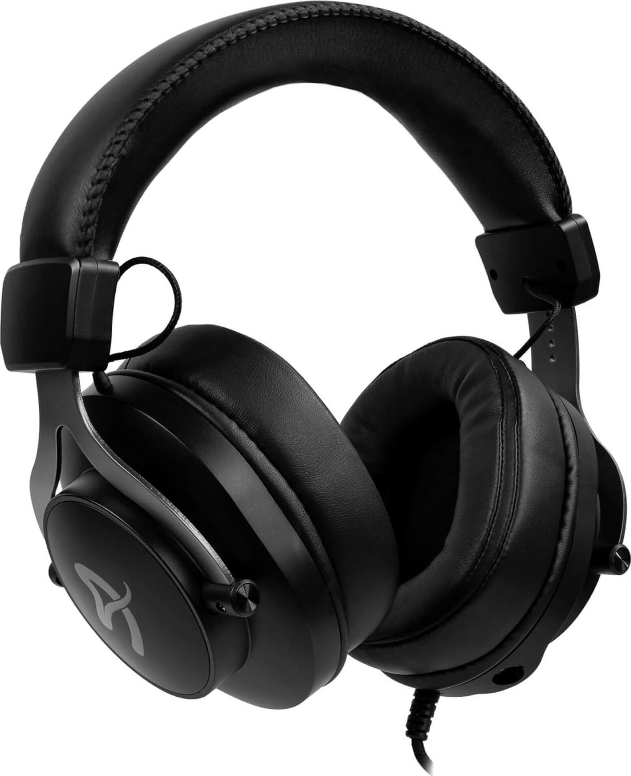 Гејминг слушалки Arozzi Aria, 50mm Hi Fi, со отстранлив микрофон, сребрени