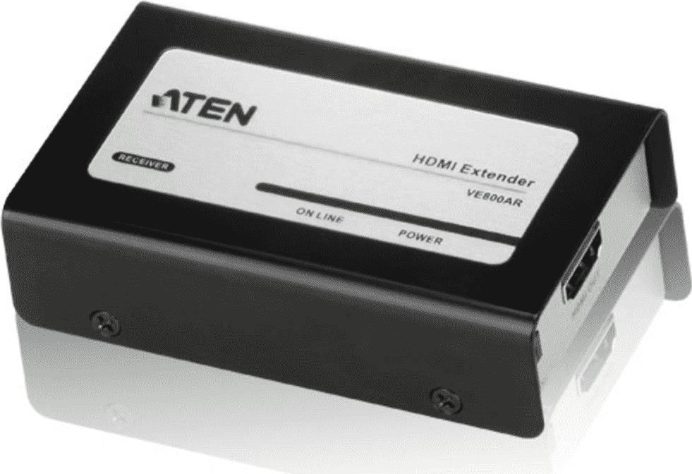 Përsëritës HDMI ATEN VE800AR, deri 60 m, AV, i zi