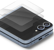 Xham mbrojtës Ringke për Galaxy Z Flip 6 Cover Display, 9H, 2 copë, transparent