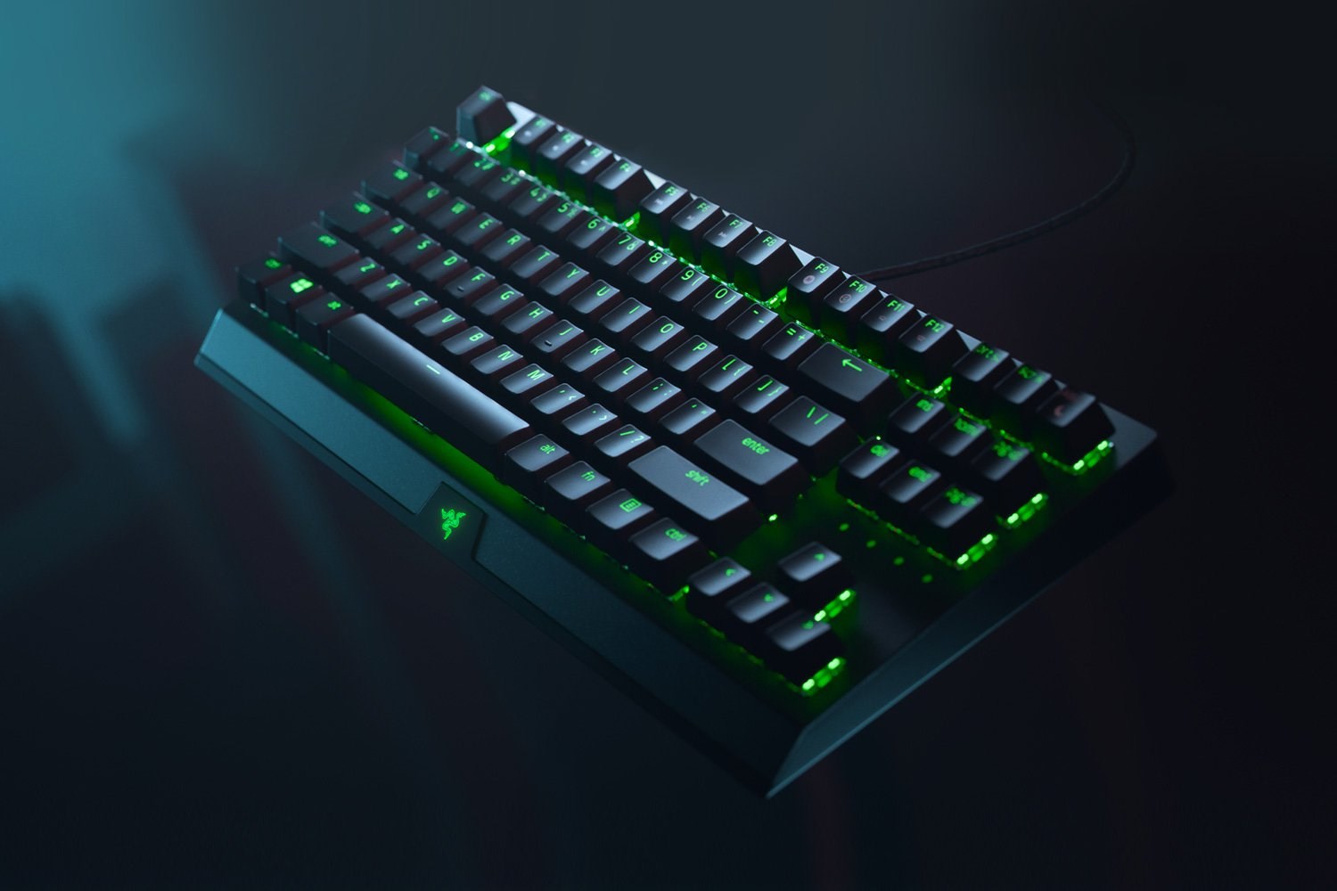 Tastierë mekanike Gaming Razer Blackwidow V3, USB, Razer Green, e zezë