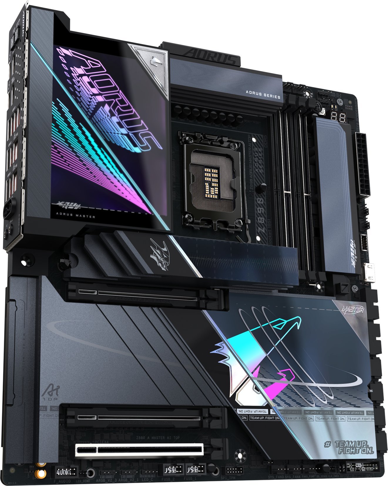 Pllakë amë GIGABYTE Z890 AORUS MASTER AI TOP, DDR5, PCIe 5.0, e zezë 2