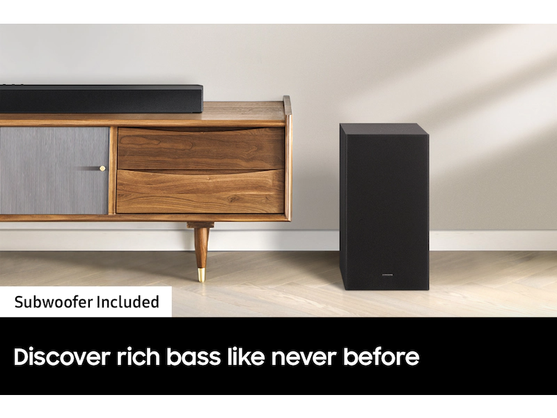 Soundbar-Subwoofer Samsung HW-B650/EN, 430W 3.1CH, bluetooth wireless