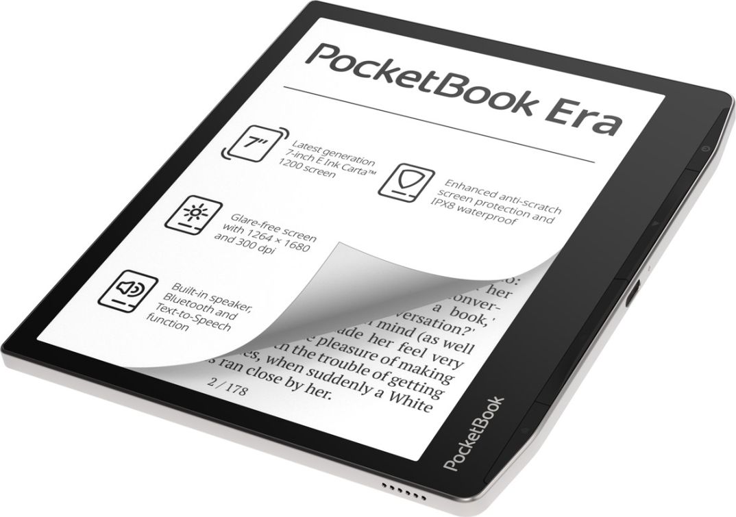 Lexues elektronik PocketBook Era PB700-U-16-WW-B, 7", 16GB, gri