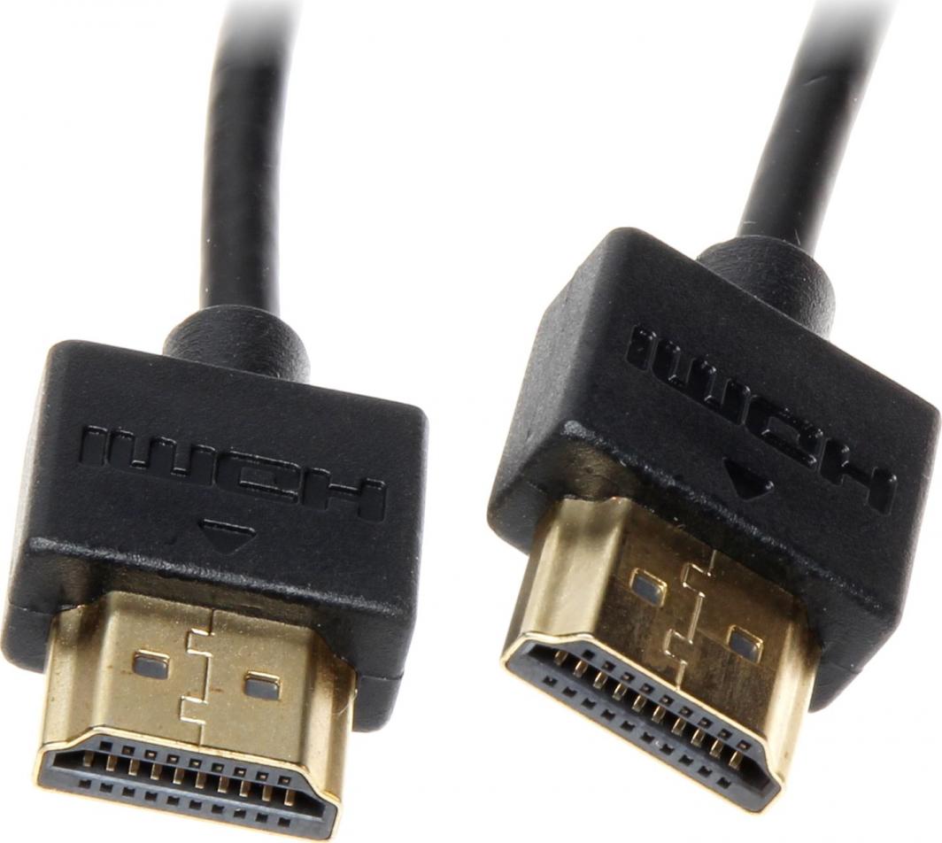 Kabllo HDMI SLIM, 1m, 4K, i zi