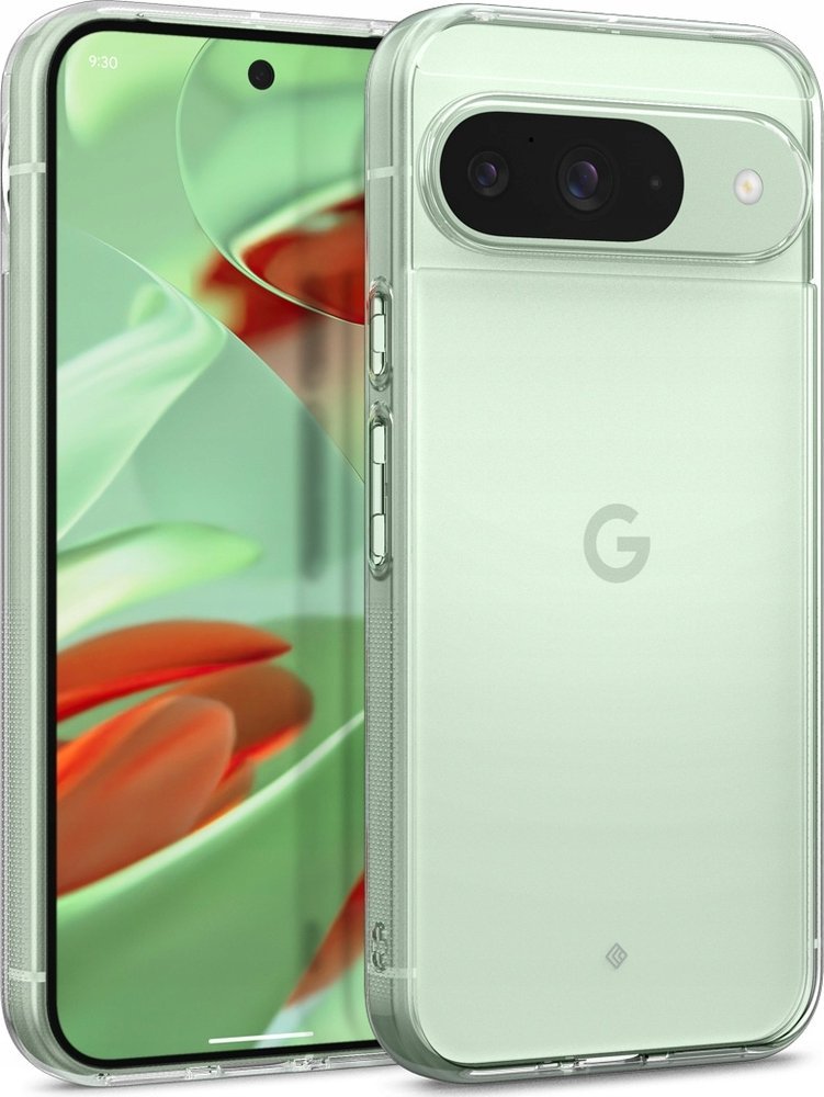 Mbështjellës telefoni Spigen Caseology Capella për Google Pixel 9 Pro/Pixel 9, TPU, transparencë kristal, i tejdukshëm