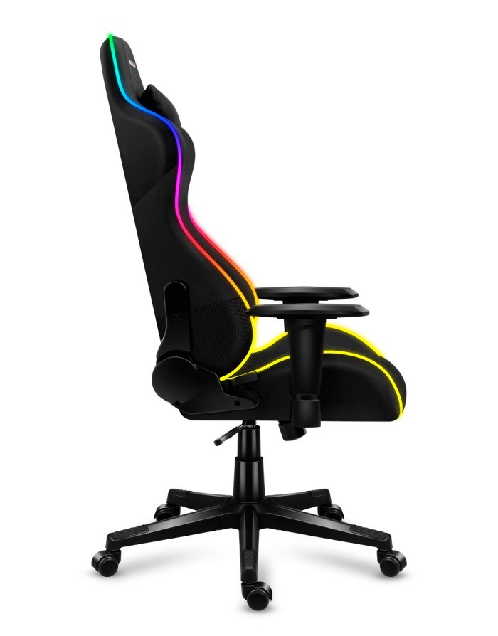 Karrige lojërash HUZARO Force 6.3 RGB Mesh, e zezë