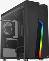 Kasë Aerocool Mini Bolt Black RGB, Mini Tower