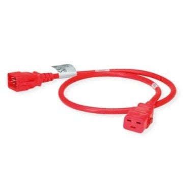 Kabllo zgjatues Bachmann TwyLock C20 në C19, 1m, 16A, i kuq
