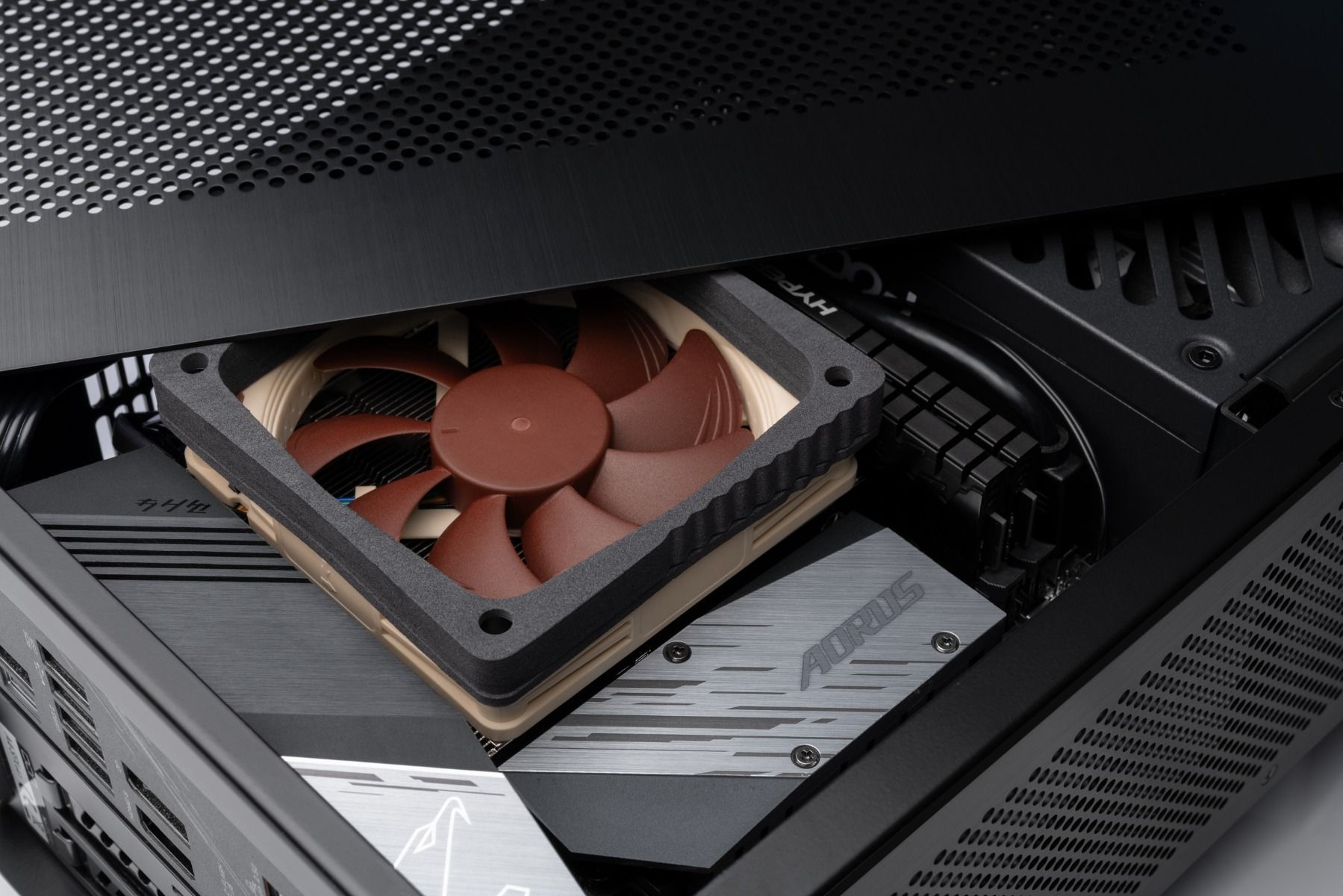 Set kanal ventilimi për ftohës CPU Noctua NA-FD1, për NH-L9, i zi