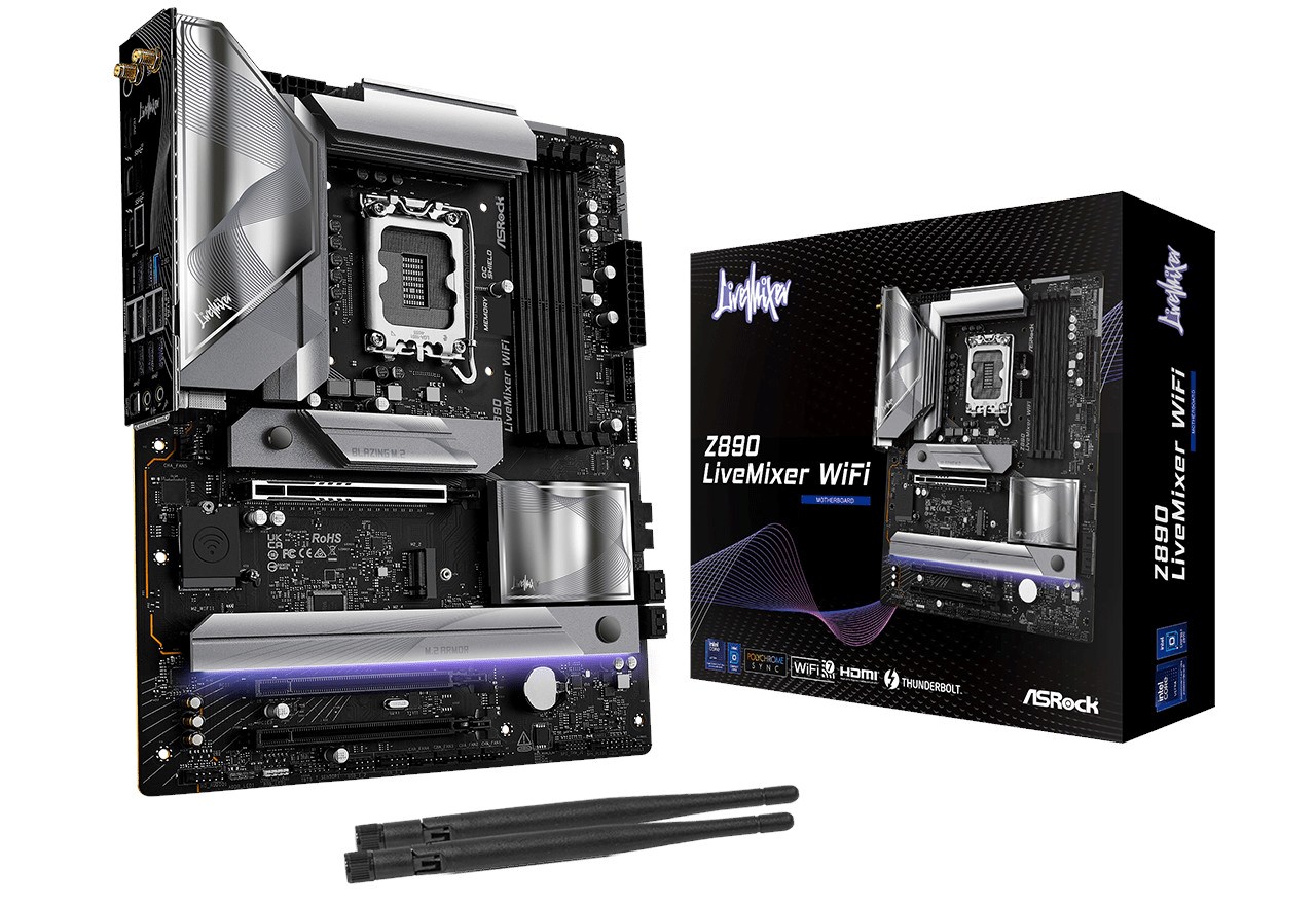 Pllakë amë ASRock Z890 LiveMixer WiFi