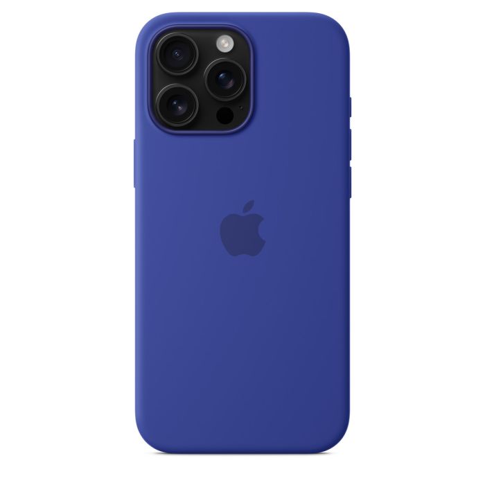 Apple iPhone 16 Pro Max Silicone Case with MagSafe, Ultramarine (Seasonal)