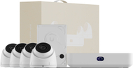Set kamerash sigurie Ubiquiti UNVR Instant Kit, NVR 1TB, 4 kamera G5 Turret 2K, i bardhë